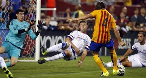 ركلات الترجيح تطيح برائعة سواريز لتنتصر لتشيلسي على برشلونة .. فيديو